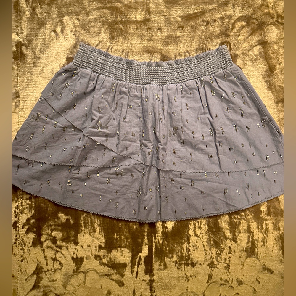 American Eagle Outfitters Gray Stretch Skirt Size Small NWT